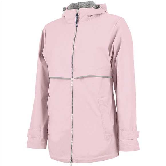 Charles River pink rain coat ☔️🌷 - Picture 1 of 5